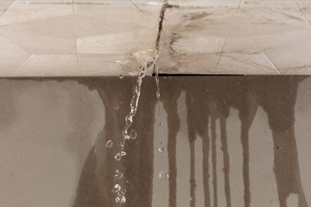 Professional Burst Pipe Cleanup technician working in Cranford, NJ